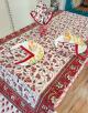 Handblock Print Cotton 6 Seater Rectangular Table Cover